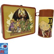 Dungeons and Dragons Animated Tin Titans Lunch Box with Thermos -Previews Exclusive