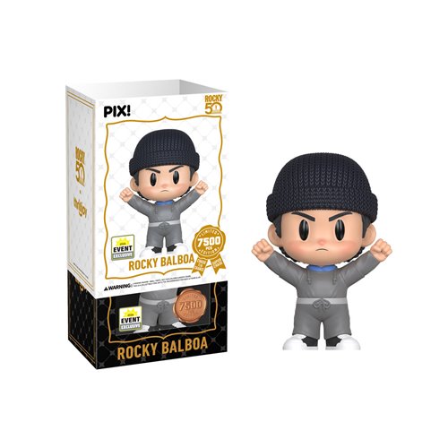 Rocky in Sweatsuit Pix! Vinyl Figure - 2026 Convention Exclusive