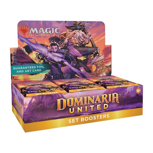 Magic: The Gathering Dominaria United Set Booster Display Case of 30