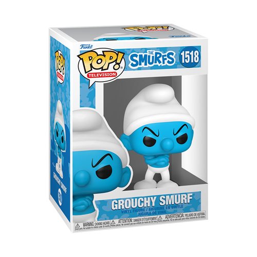 The Smurfs Classic Grouchy Smurf Funko Pop! Vinyl Figure #1518
