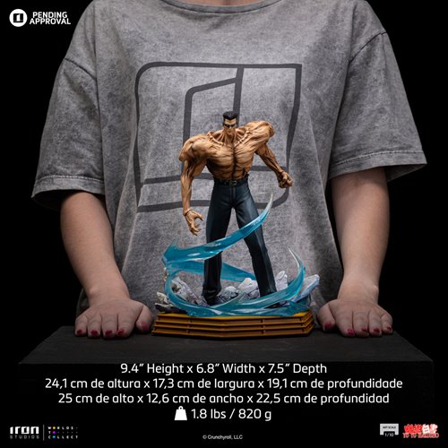Yu Yu Hakusho Younger Toguro 1:10 Art Scale Limited Edition Statue