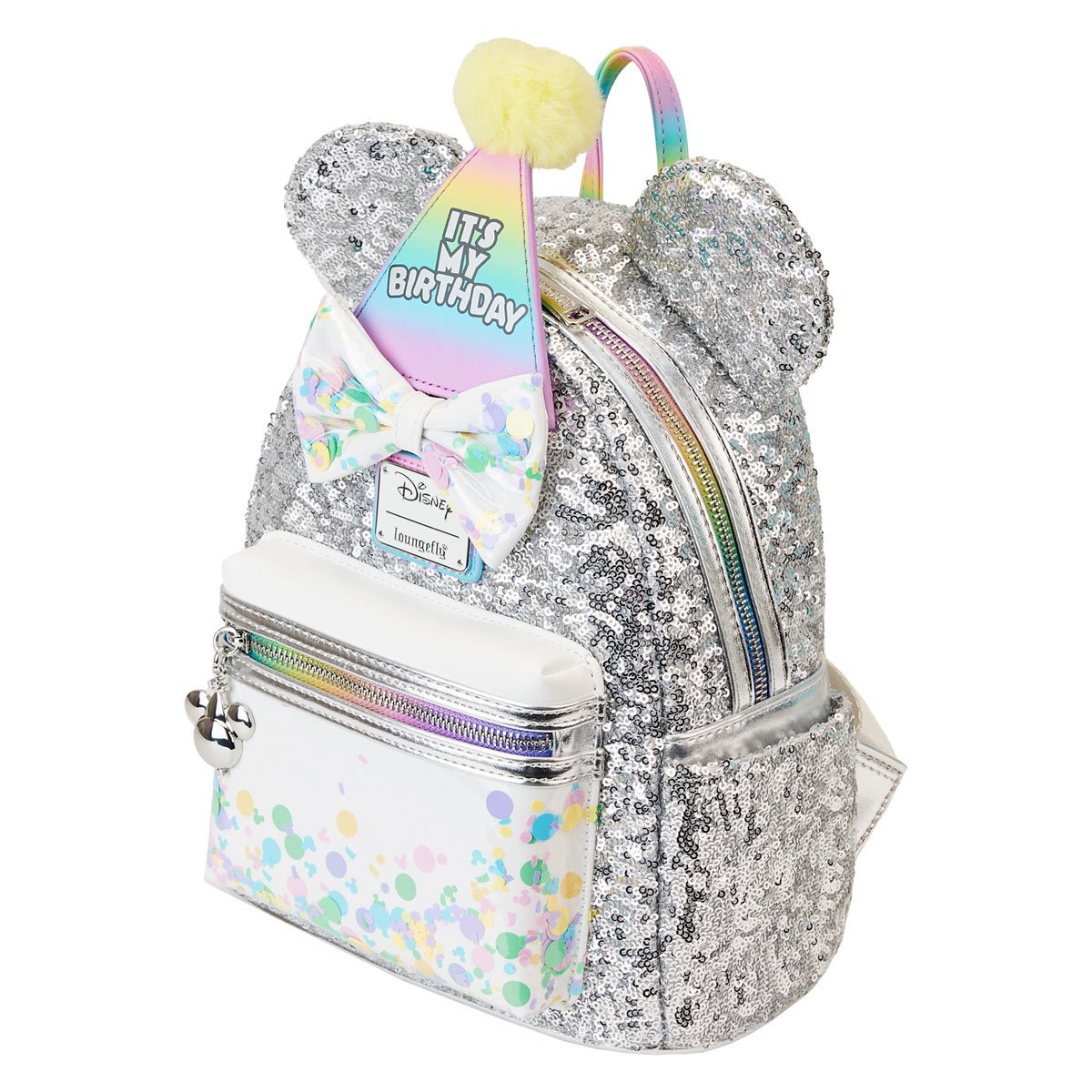 Disney Mickey Mouse Women's Mini Backpack Gold 