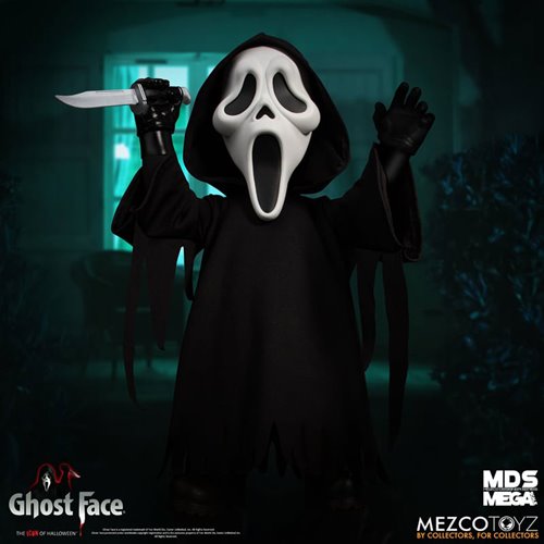 Ghost Face Mezco Designer Series Mega Scale 15-Inch Doll - ReRun