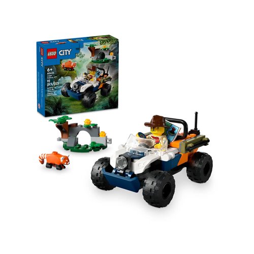 LEGO City 60424 Jungle Explorer ATV Red Panda Mission