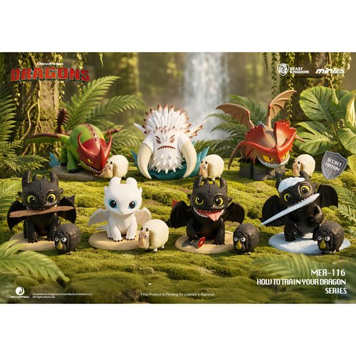 How to Train Your Dragon Mini Egg Attack MEA-116 Blind Box Mini-Figure Case of 6