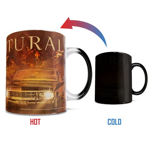 Supernatural Join The Hunt Heat-Sensitive Morphing Mug