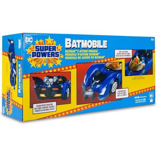DC Super Powers Vehicles Wave 2 The Batmobile Vehicle